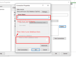 How To Connect to Azure SQL DB in Power BI Report Builder?