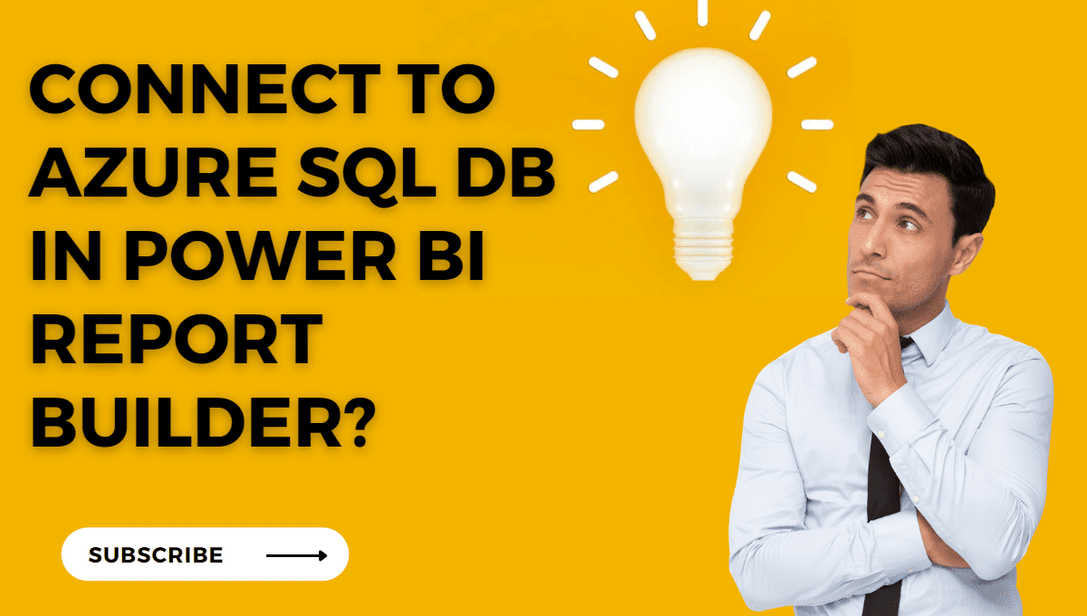 Connect Power bi to Azure